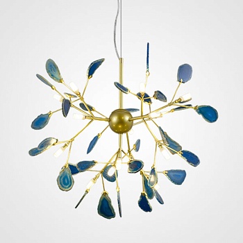 Подвесная люстра AGATE L16 Blue by ImperiumLoft