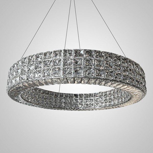 Подвесная люстра ACHILLES LUX D80 Chrome by ImperiumLoft