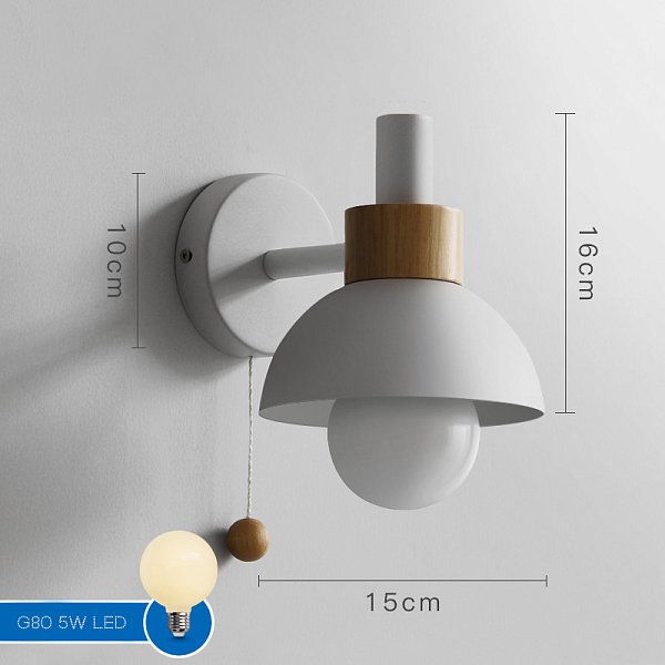 Бра FANTA WALL White by ImperiumLoft