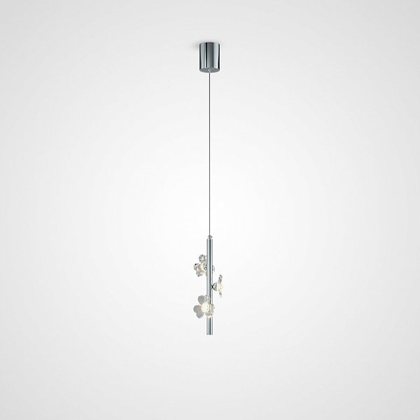 Подвесной светильник CAMILIA BW L3 Chrome by ImperiumLoft