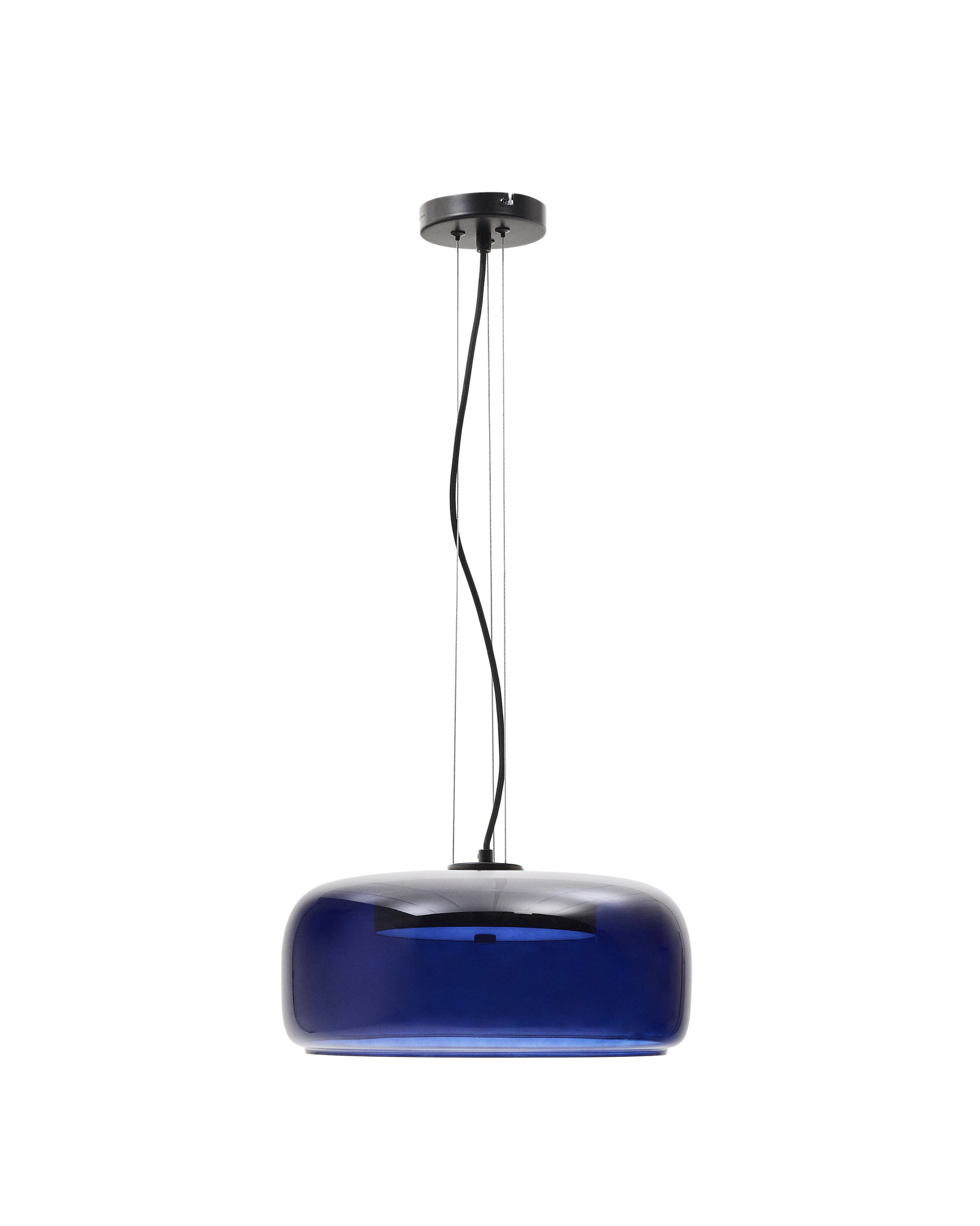 Подвесной светильник Reig из синего стекла Ø 38 см La Forma (ex Julia Grup)