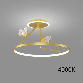 Потолочная люстра BABETTA CH E D50 Brass 4000К by ImperiumLoft