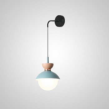 Настенный светильник POMPON WALL Pink Blue by ImperiumLoft