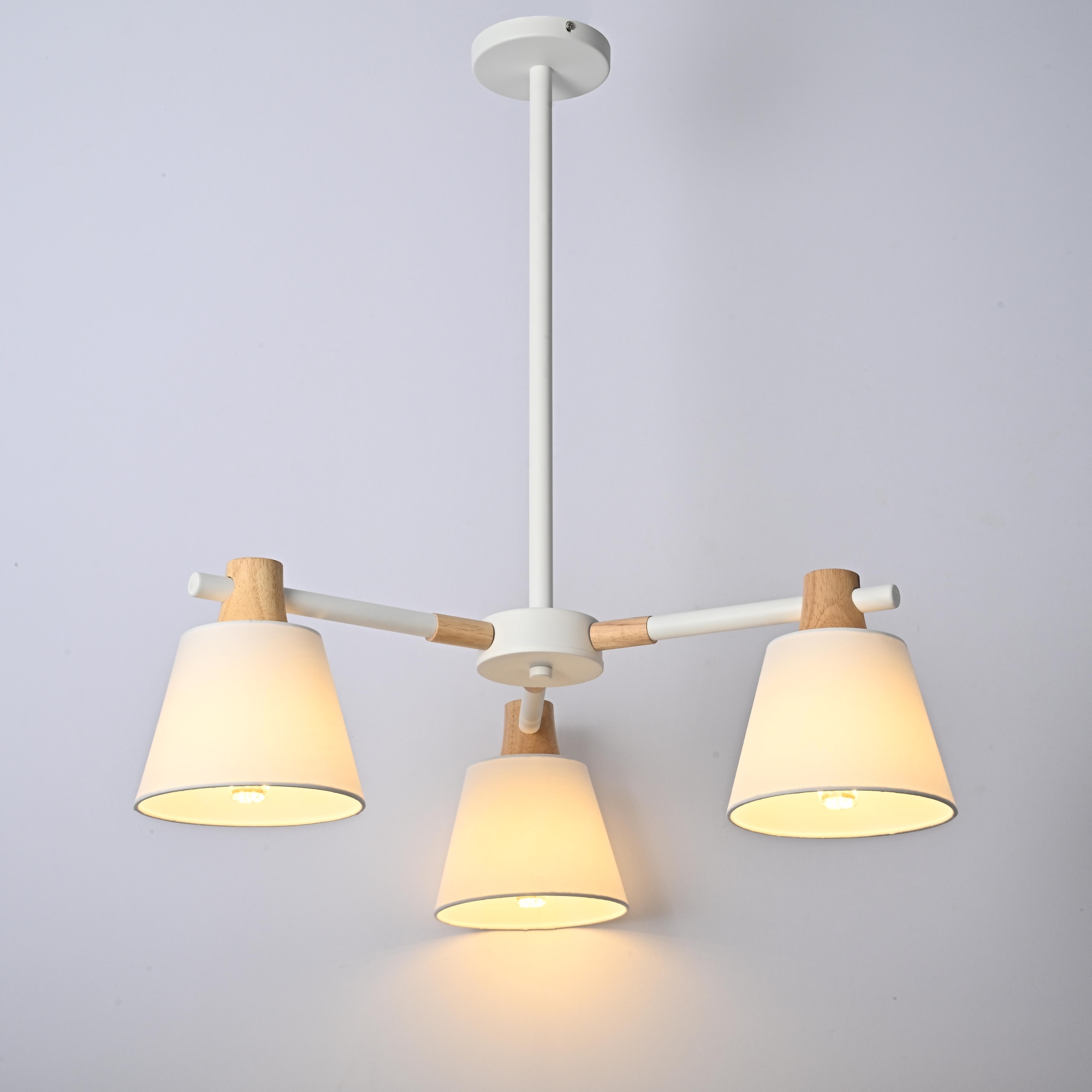 Потолочная Люстра На Штанге Natura A White 3 By Imperiumloft