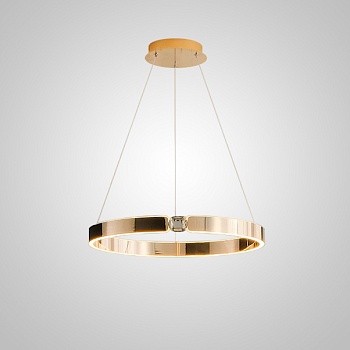 Подвесная люстра SELLIF RING D40 Brass by ImperiumLoft