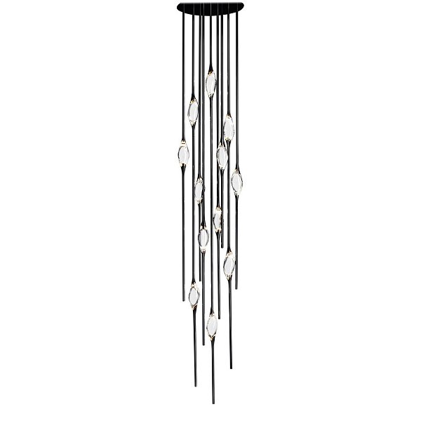 Подвесной светильник  Delight Collection Pezzo 12 pearl black