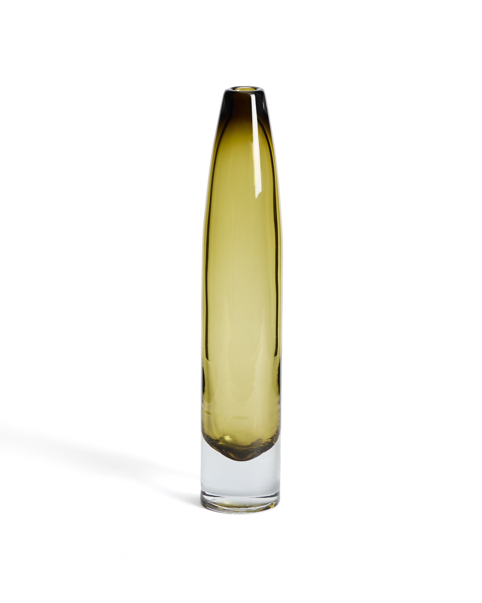 Ваза Toli из зеленого стекла 40 см La Forma (ex Julia Grup)