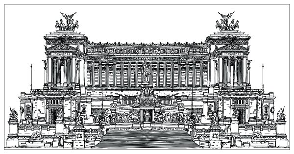Постер "Дворцовый ансамбль-4" Garda Decor 54STR-PALACE4
