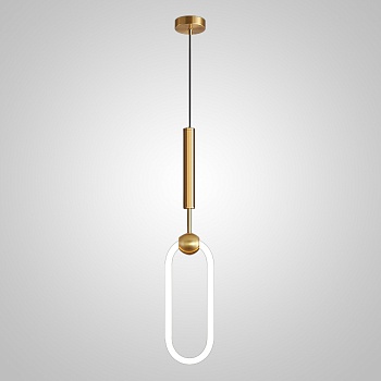 Подвесной светильник FINNUR B H30 Brass by ImperiumLoft