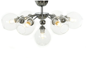 Потолочная люстра Lumina Deco LDC 8040-7 CHR+PR