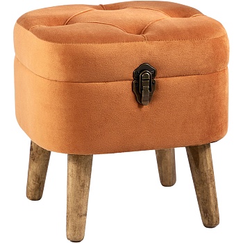 Пуф с крышкой Glasar 49-307M