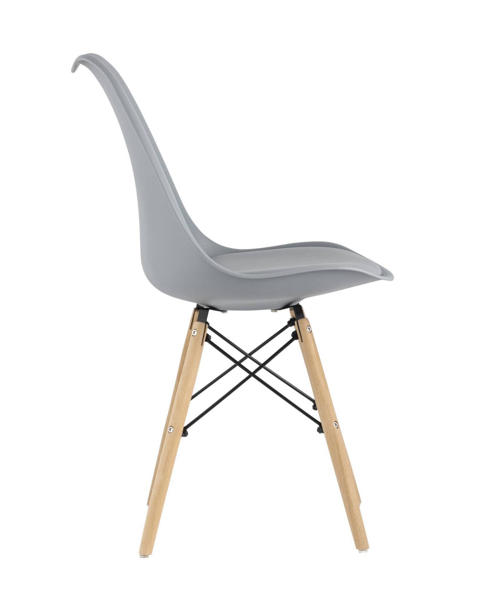 Стул Eames Soft серый Stool Group