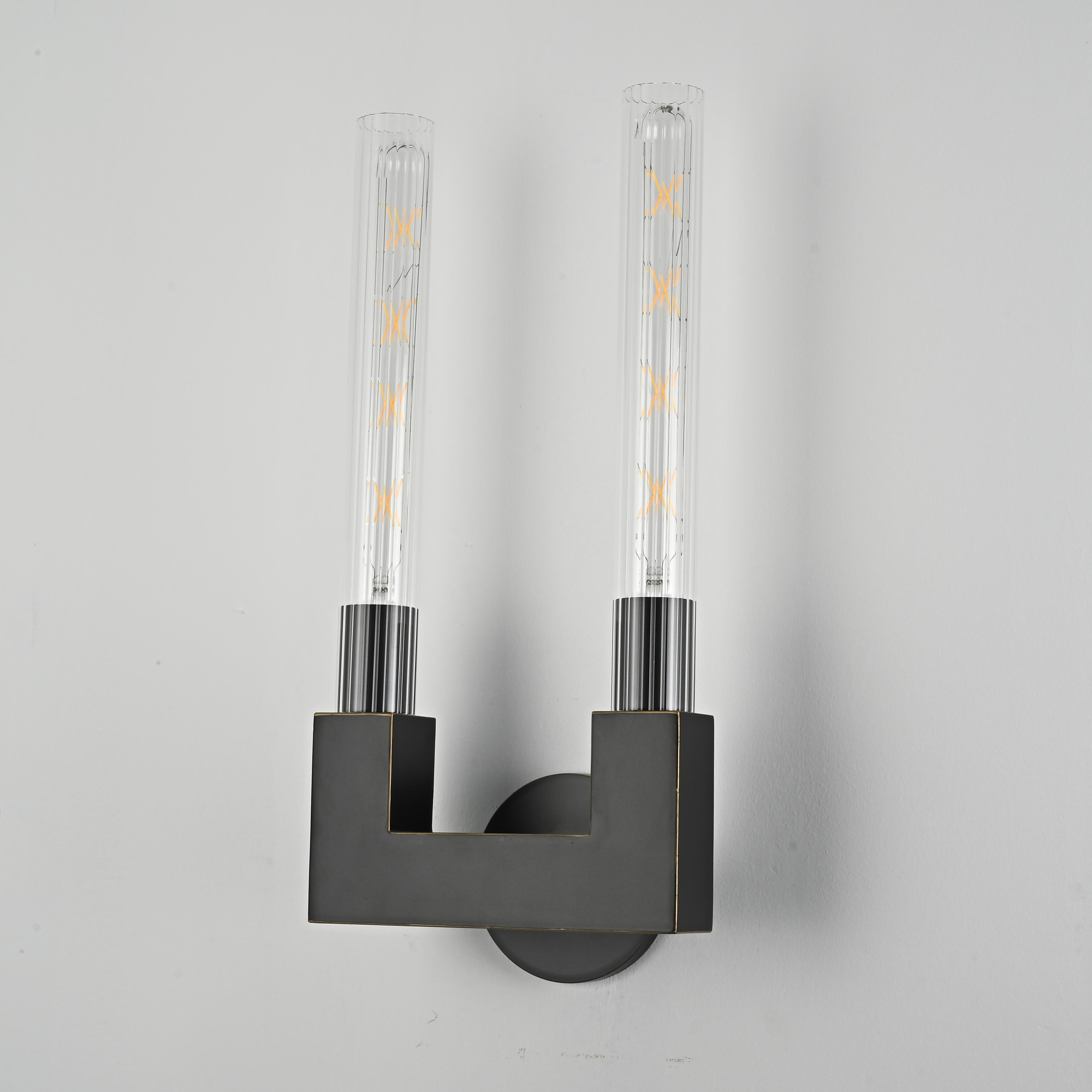 Бра Rh Cannelle Wall Lamp Double Sconces Black By Imperiumloft