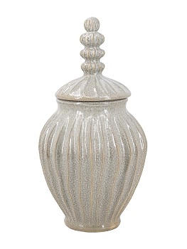 Ваза с крышкой Glasar 61158