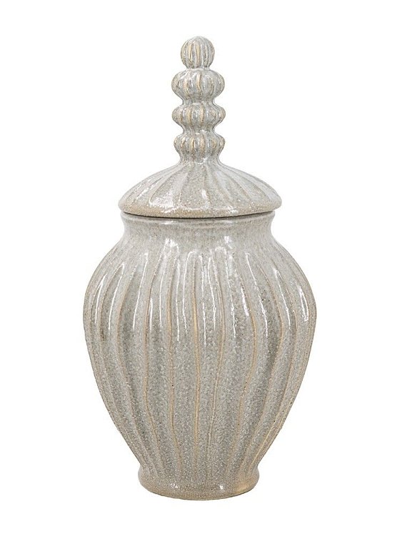 Ваза с крышкой Glasar 61158