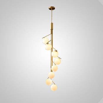 Подвесной светильник SHIRLEY 8 brass by ImperiumLoft