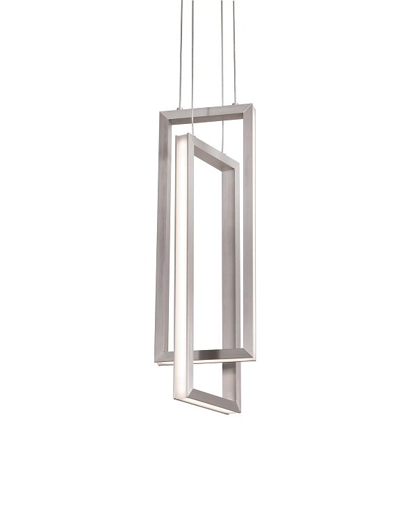 Серебряный светодиодный подвес Ульрих Louvre Home LHLPN090723XNP
