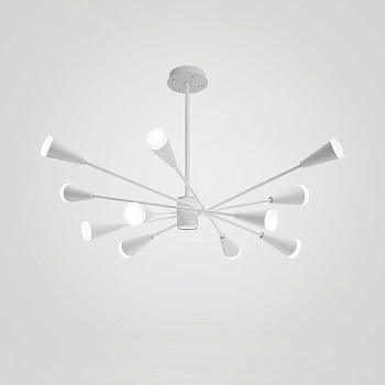 Подвесная люстра MILTON 12 Белый by ImperiumLoft