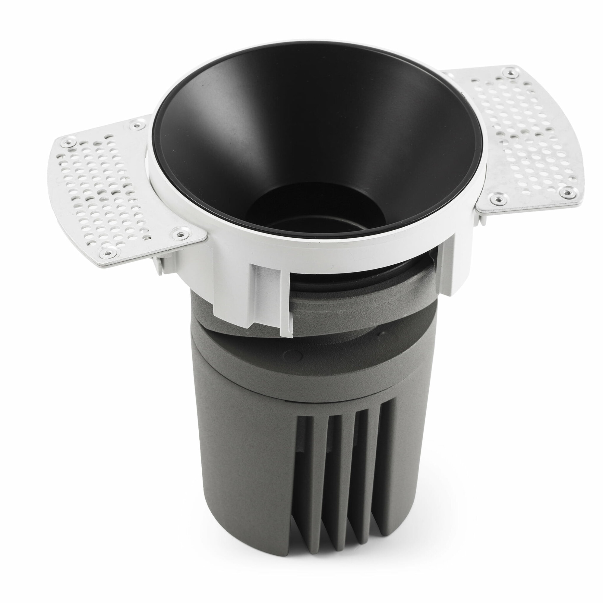 Встраиваемый светильник DEEP 78 R черный 60° 2700K CRI90 STRIPY Faro