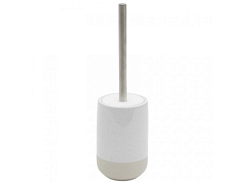 Щетка для унитаза Selis из керамики бежевого и белого цвета La Forma (ex Julia Grup)