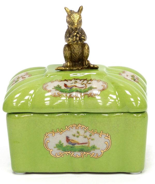Шкатулка с белкой Glasar 31G2486/B933C/HLG0752