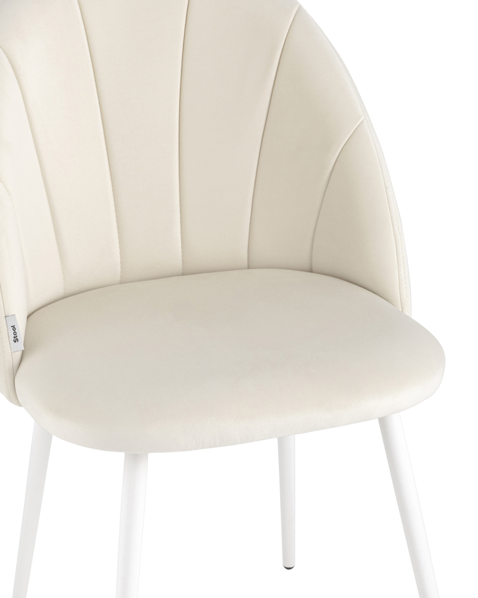 Стул Логан NEW велюр молочный Stool Group