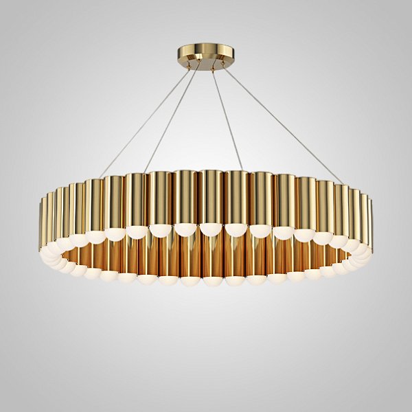 Подвесная люстра ERLANDER D80 Brass by ImperiumLoft