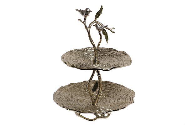 Подставка для закусок "Птицы" Garda Decor 69-918142