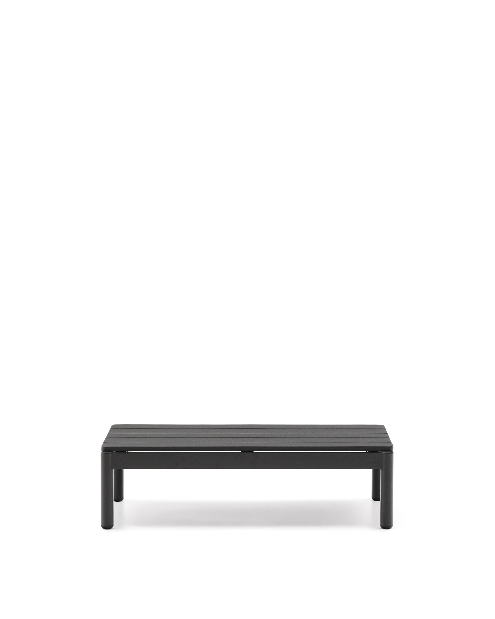 Журнальный столик Sorells из серого алюминия 57 x 91 см La Forma (ex Julia Grup)