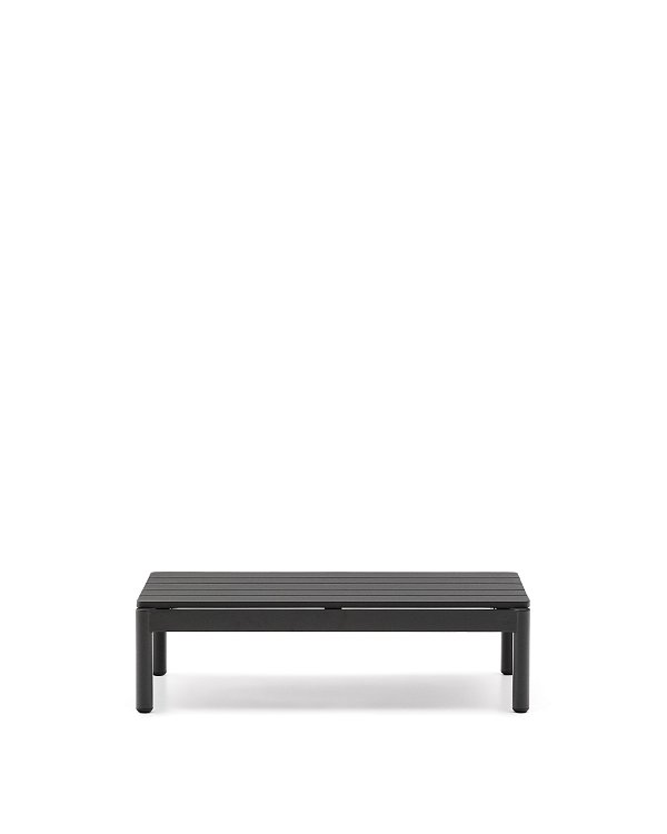 Журнальный столик Sorells из серого алюминия 57 x 91 см La Forma (ex Julia Grup)