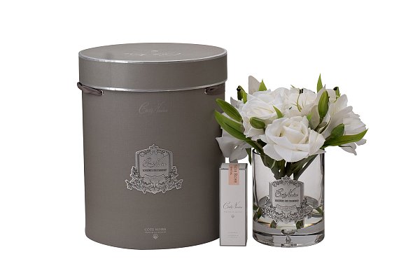 Диффузор Roses&LIlies white, спрей Rose Petal 2*10ml в упак. Garda Decor 96CN-00006