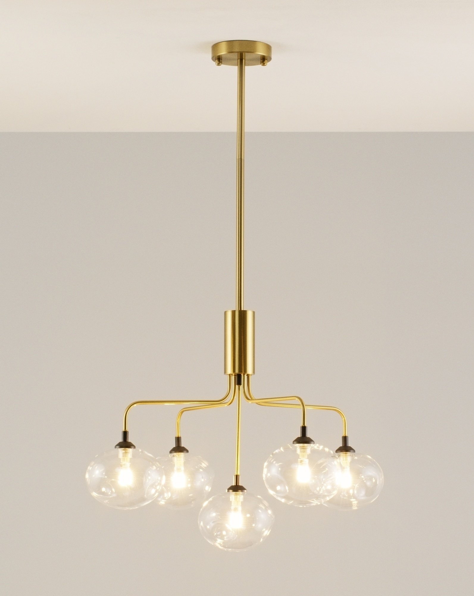 Подвесная люстра Moderli V2191-P Santa 5*G9*5W