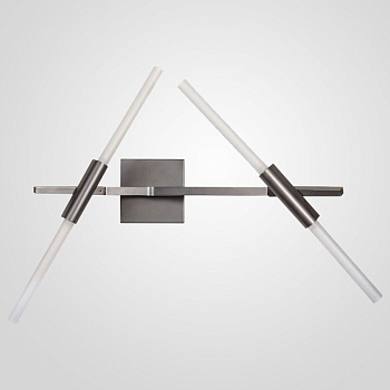 Настенный светильник Агнес Sconce 4 Графит by ImperiumLoft