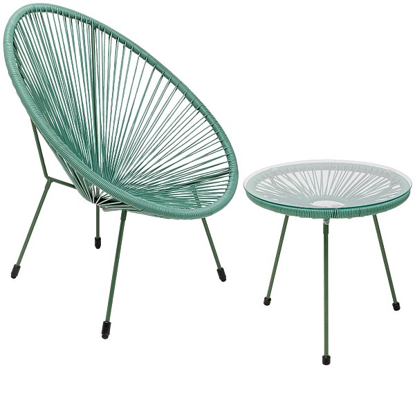 Комплект Acapulco Mono Green KARE 47417