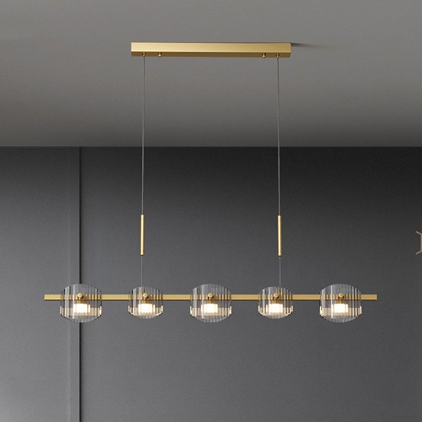 Подвесной светильник NICOLETTA D LONG L100 Brass by ImperiumLoft