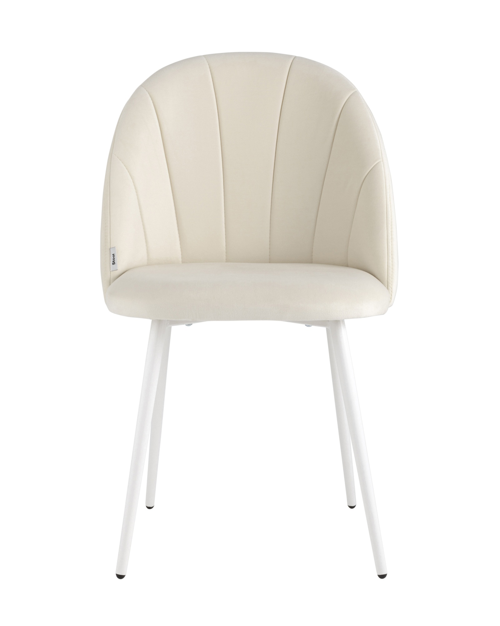 Стул Логан NEW велюр молочный Stool Group