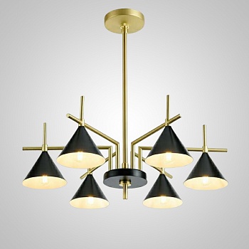 Люстра на штанге CONUS L6 White by ImperiumLoft