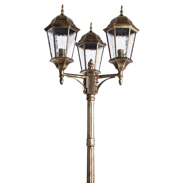 Садовый светильник Arte Lamp A1207PA-3BN