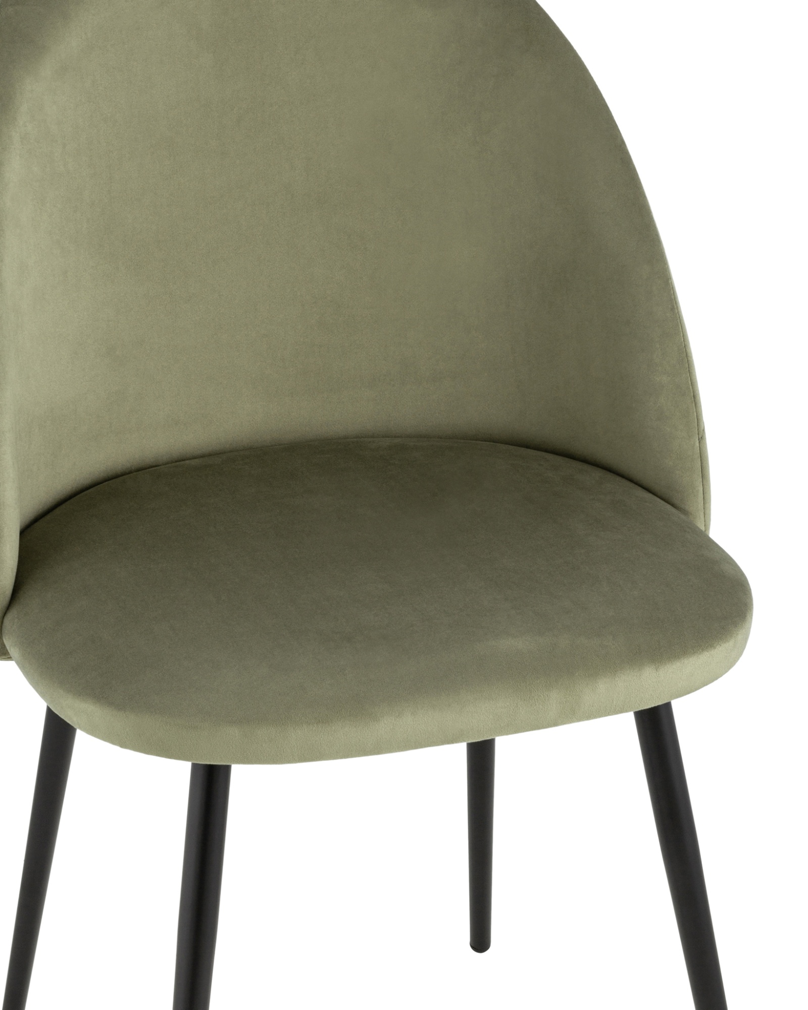 Стул Фолио велюр пыльно-оливковый Stool Group