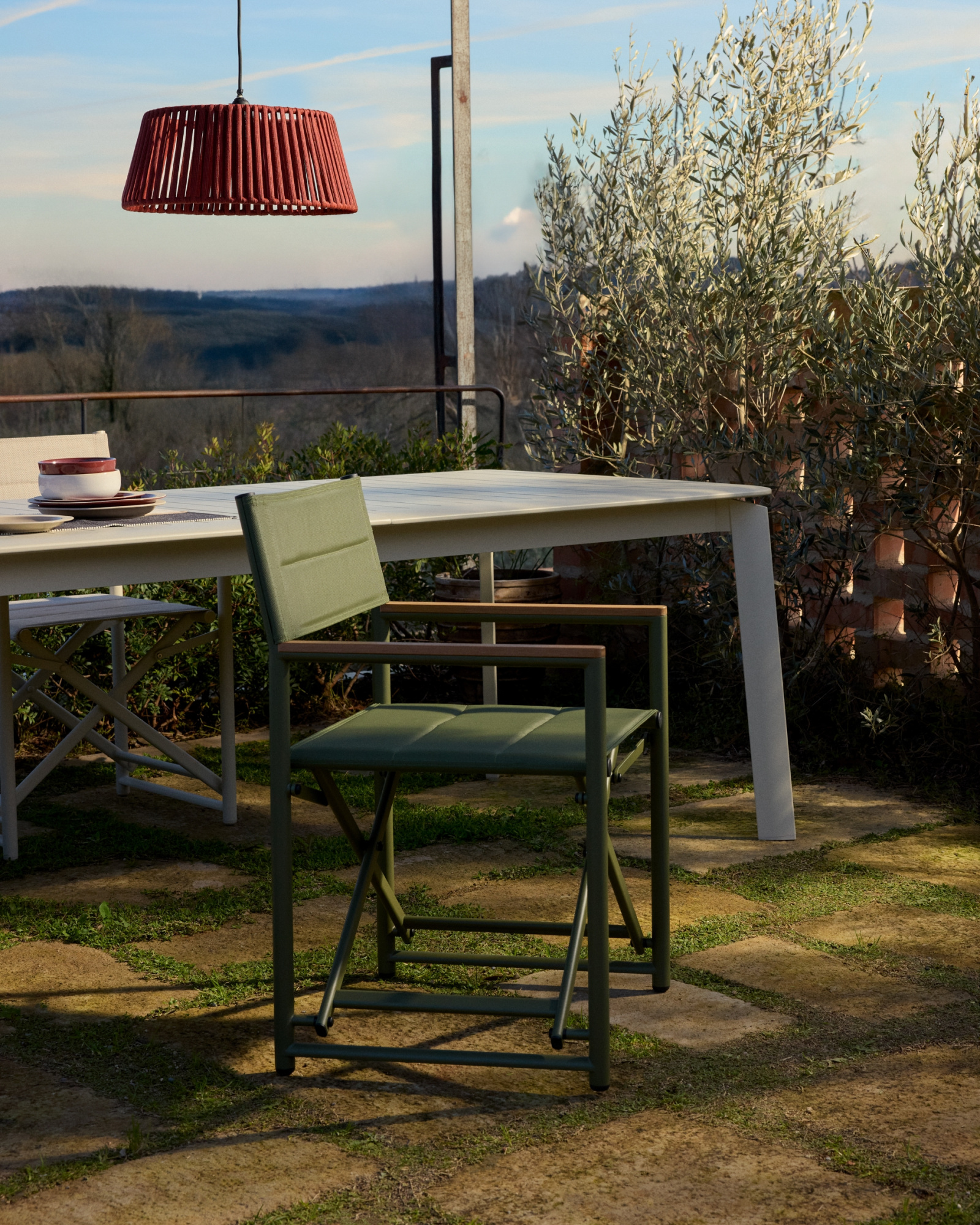 Абажур для подвесного светильника Aldet терракотовый, Ø46 см La Forma 482403