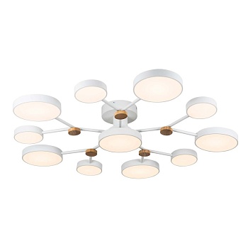 Люстра на штанге LED4U L3201-960 WT