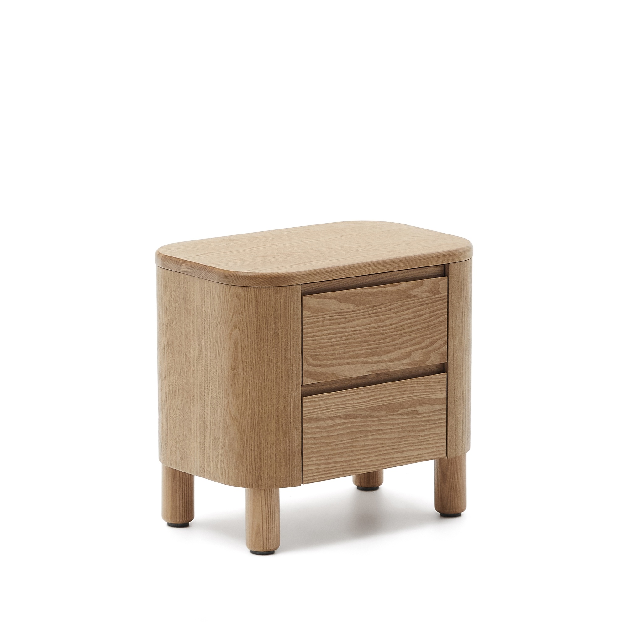 Прикроватная тумбочка Salaya из ясеневой фанеры 55 см x 50 см La Forma (ex Julia Grup)