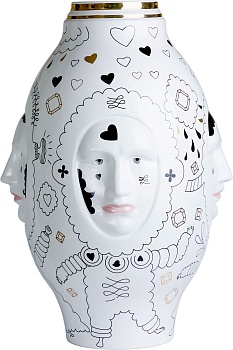 Ваза с барельефами Glasar 68-008