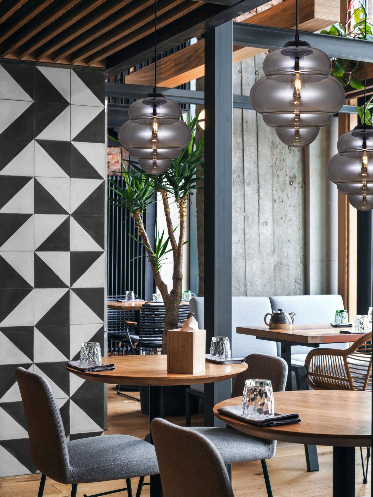 Подвесной светильник Palma 0507PLB-1SG