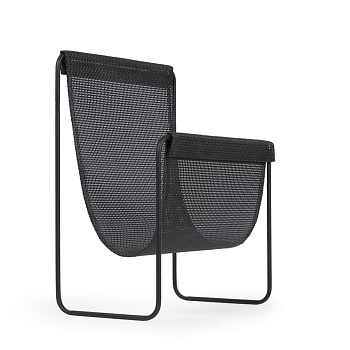 Siana Подставка для журналов из черного металла La Forma (ex Julia Grup)