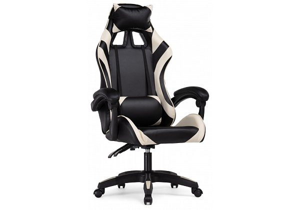 Стул Woodville Rodas black / cream 15243