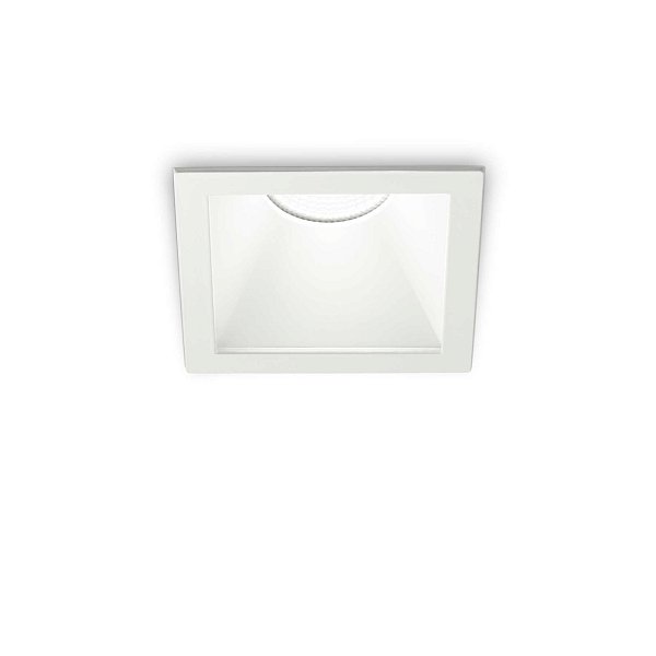 потолочный встраиваемый светильник Ideal Lux GAME SQUARE 11W 3000K WH WH 192376
