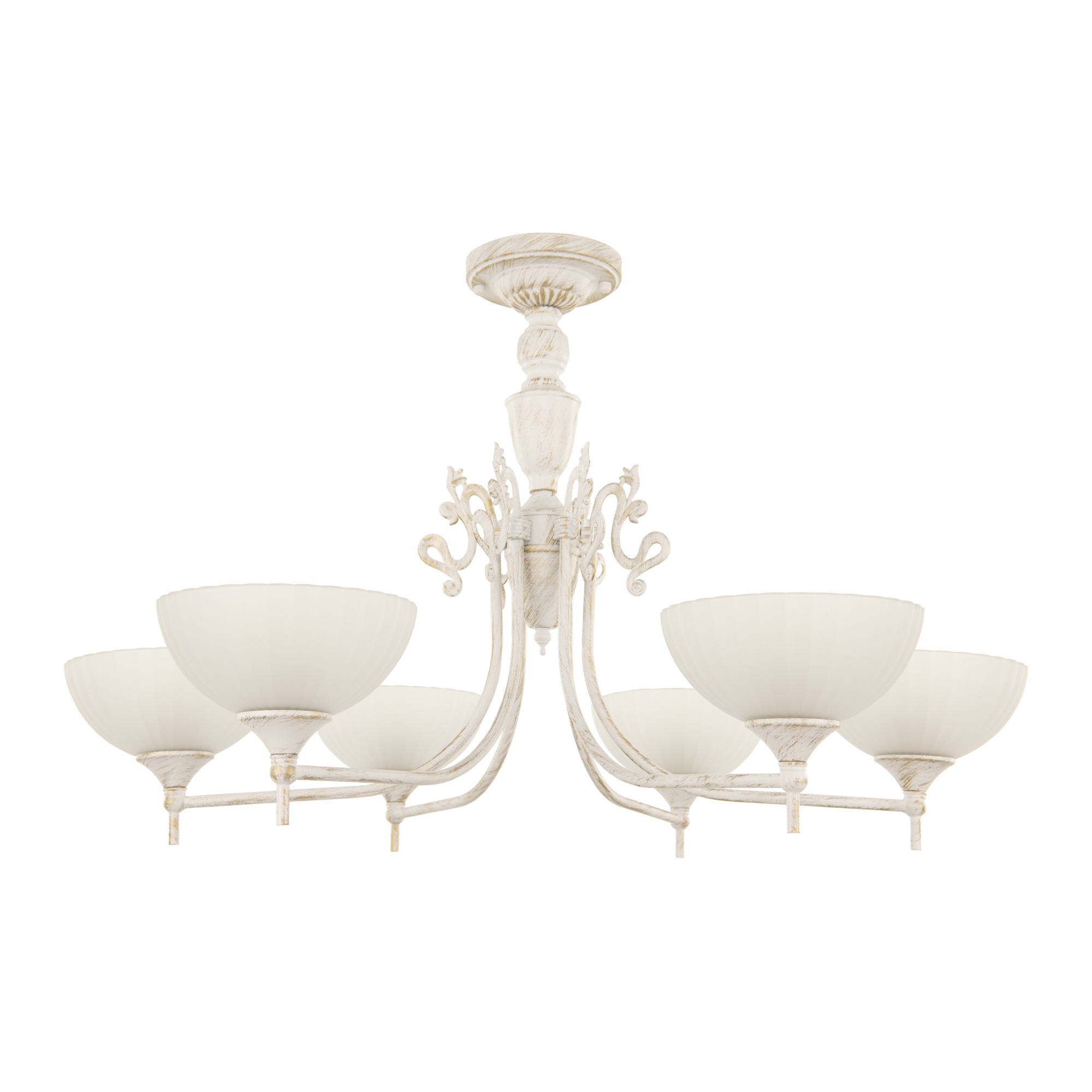 Люстра с плафонами 340049/6 WT+G Arte Milano