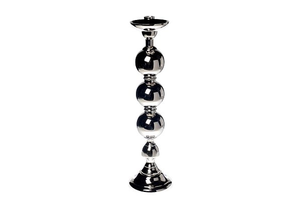 Подсвечник металлический хром Garda Decor 95IM-5209M
