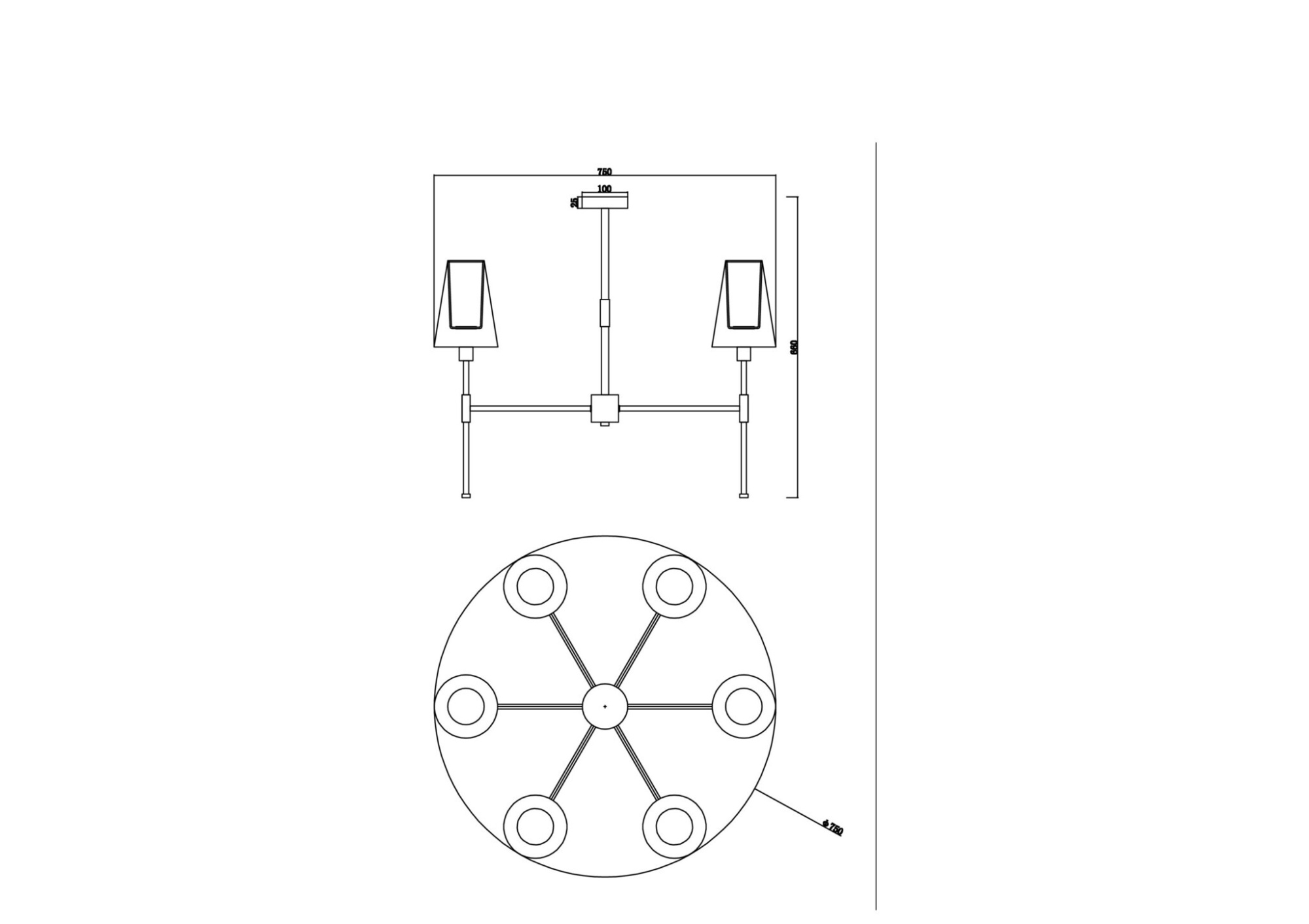 Люстра Freya FR5196PL-06CH
